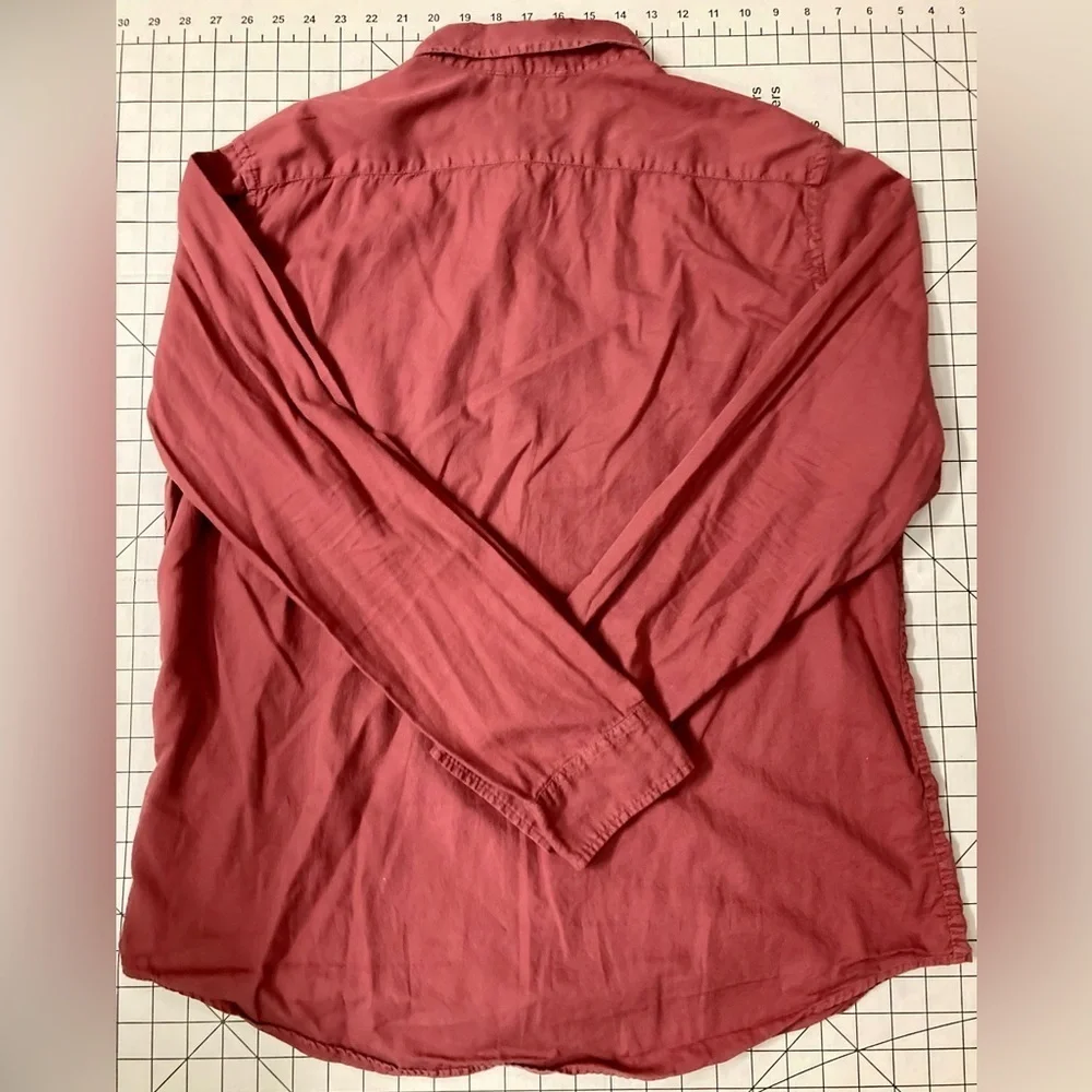Banana Republic‎ Men’s XL Slim Fit Red Button Down Shirt